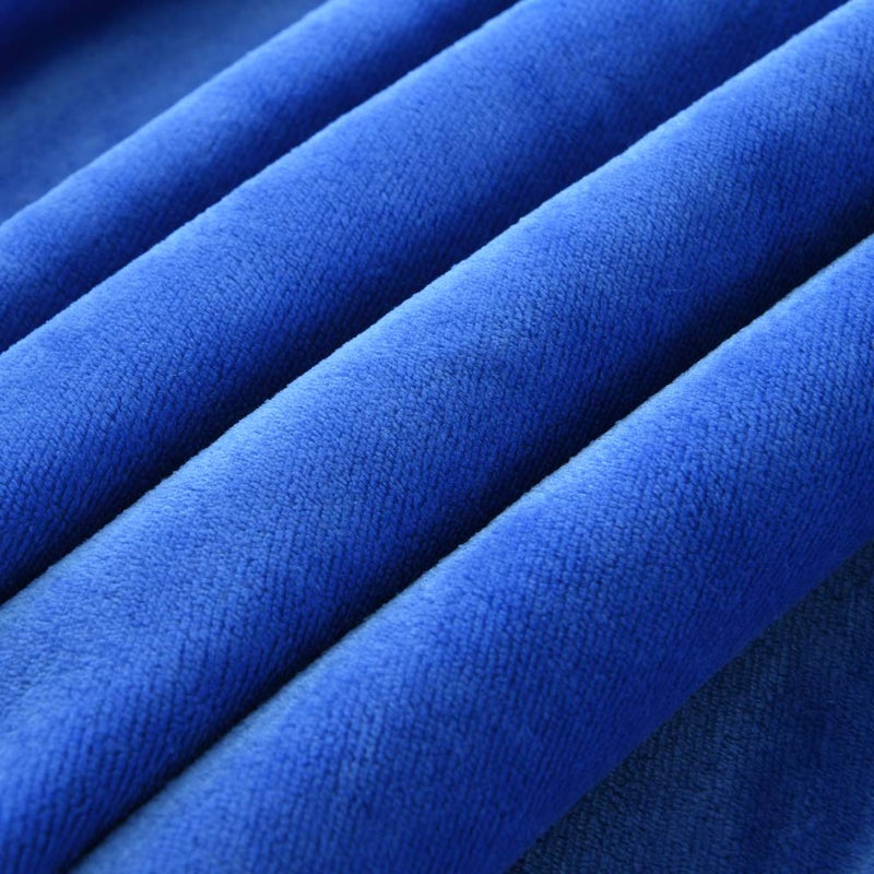 NANPIPER Throw Blanket Sherpa Flannel Blankets Soft Fuzzy Plush Fleece Microfiber for Bed/Couch (60"x80",Princess Blue) - Image 5